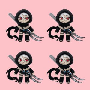 ash salt cookie plush 4pcs